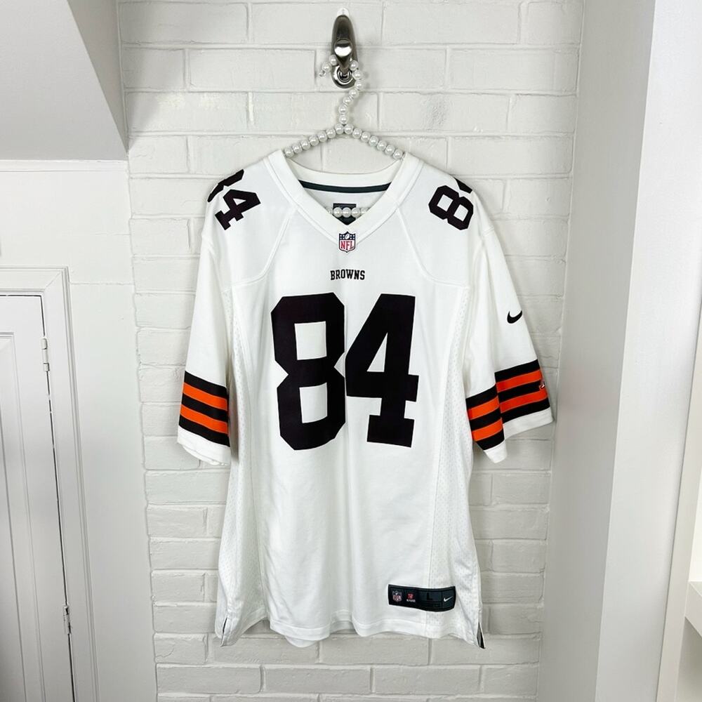 NFL Nike Men’s Cleveland Browns Cameron 84 Football Jersey Size L